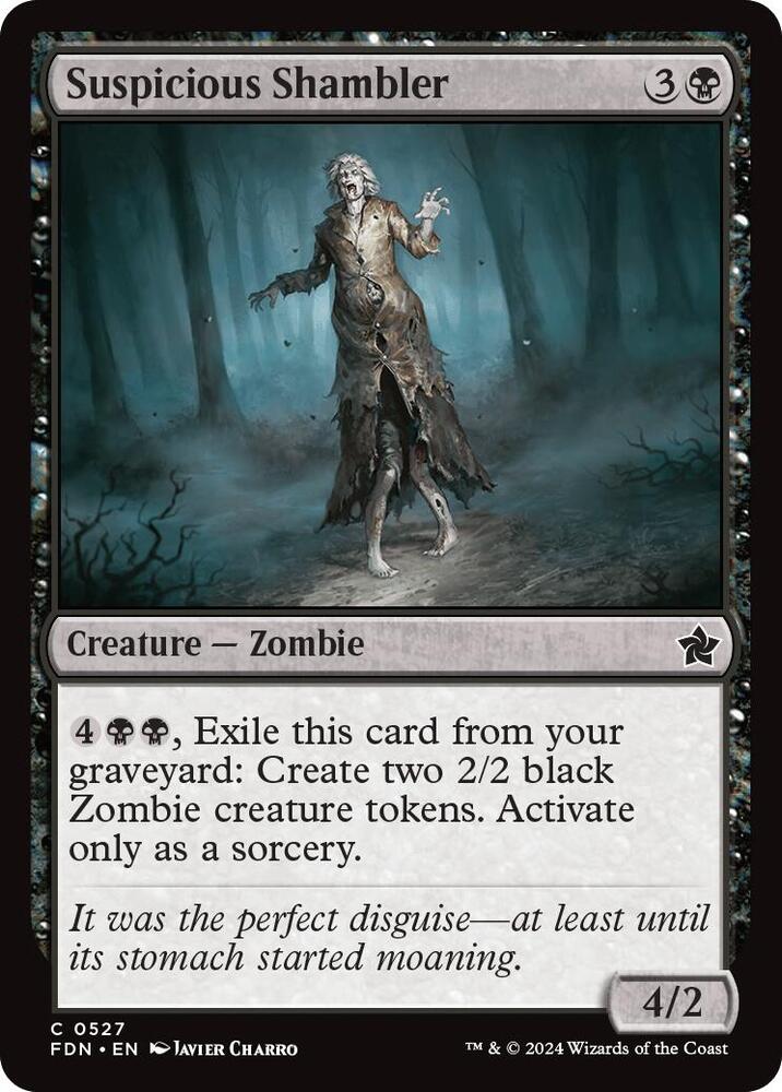Suspicious Shambler [Foundations - 527]