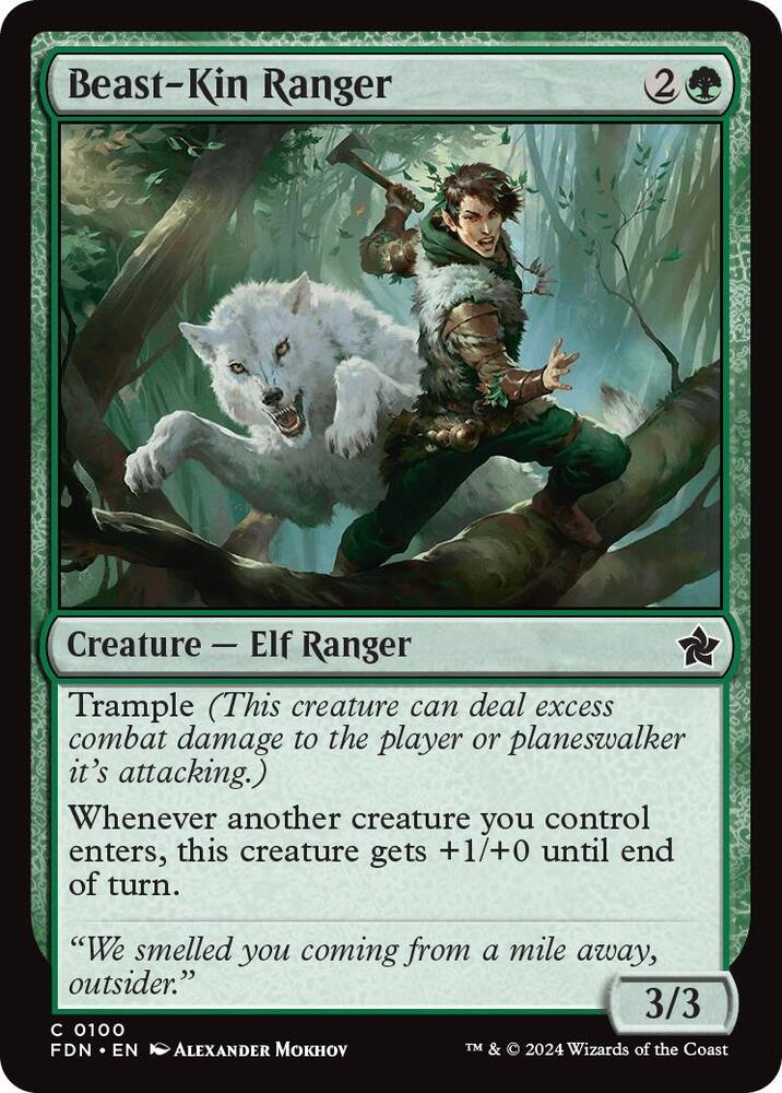 Beast-Kin Ranger [Foundations - 100]