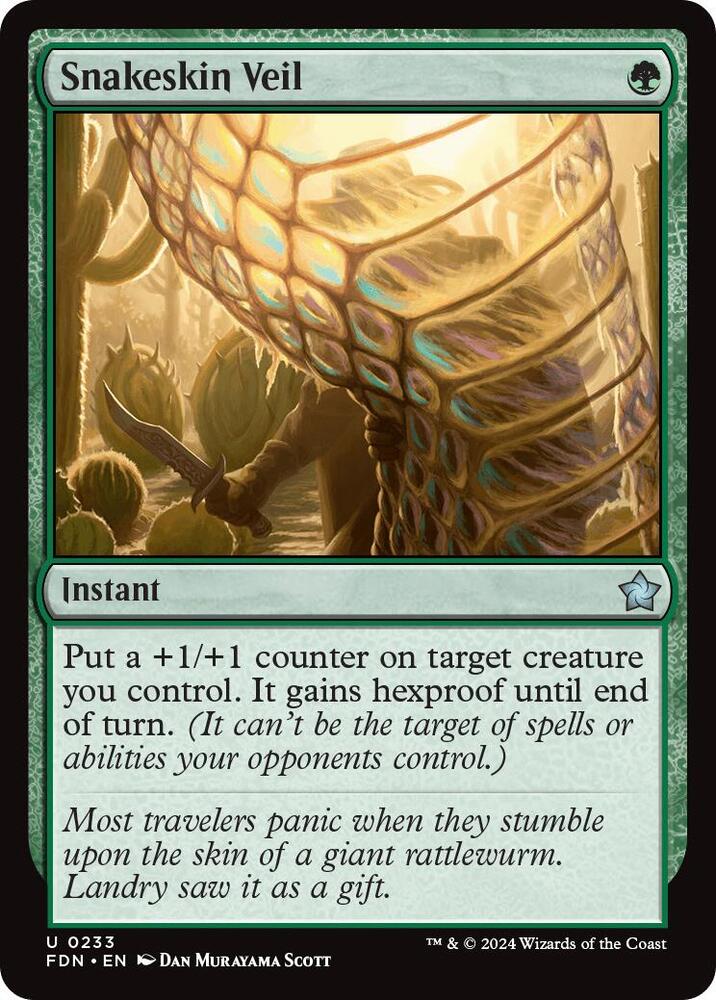 Snakeskin Veil [Foundations - 233]