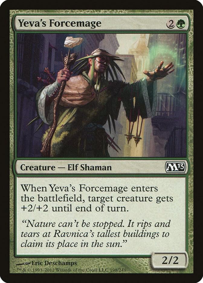 Yeva's Forcemage [Magic 2013 (M13) - 198]
