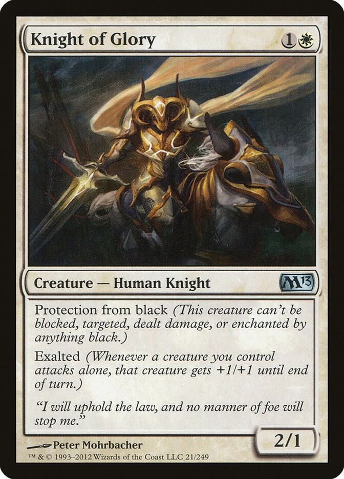Knight of Glory [Magic 2013 (M13) - 21]