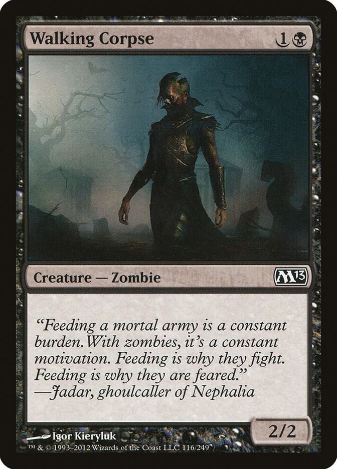 Walking Corpse [Magic 2013 (M13) - 116]