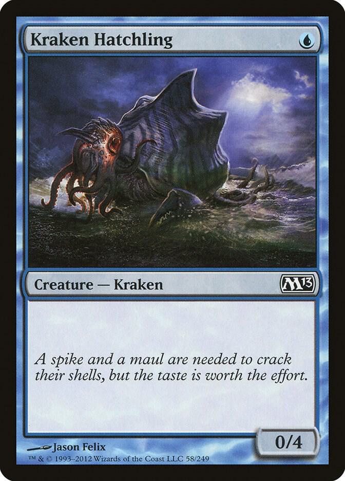 Kraken Hatchling [Magic 2013 (M13) - 58]