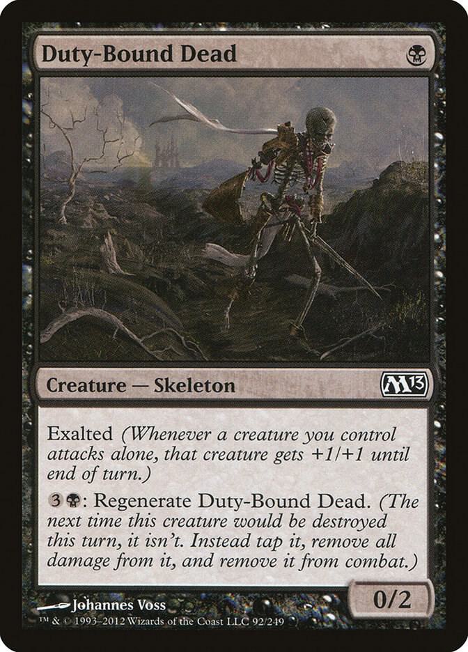 Duty-Bound Dead [Magic 2013 (M13) - 92]