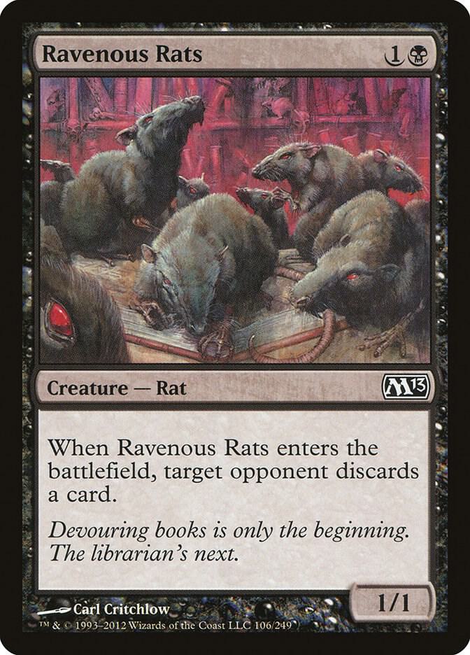 Ravenous Rats [Magic 2013 (M13) - 106]
