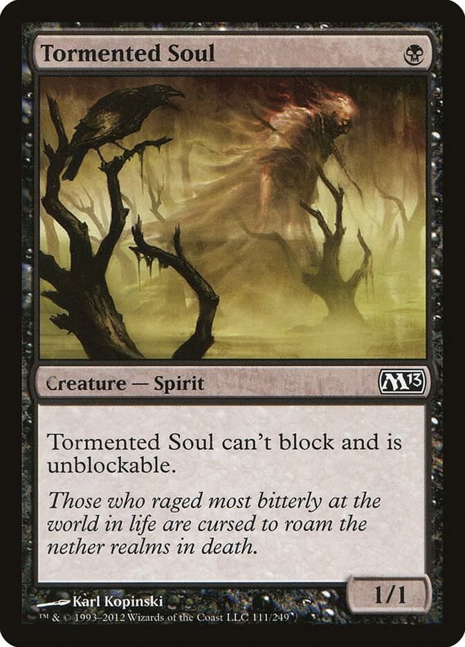 Tormented Soul [Magic 2013 (M13) - 111]