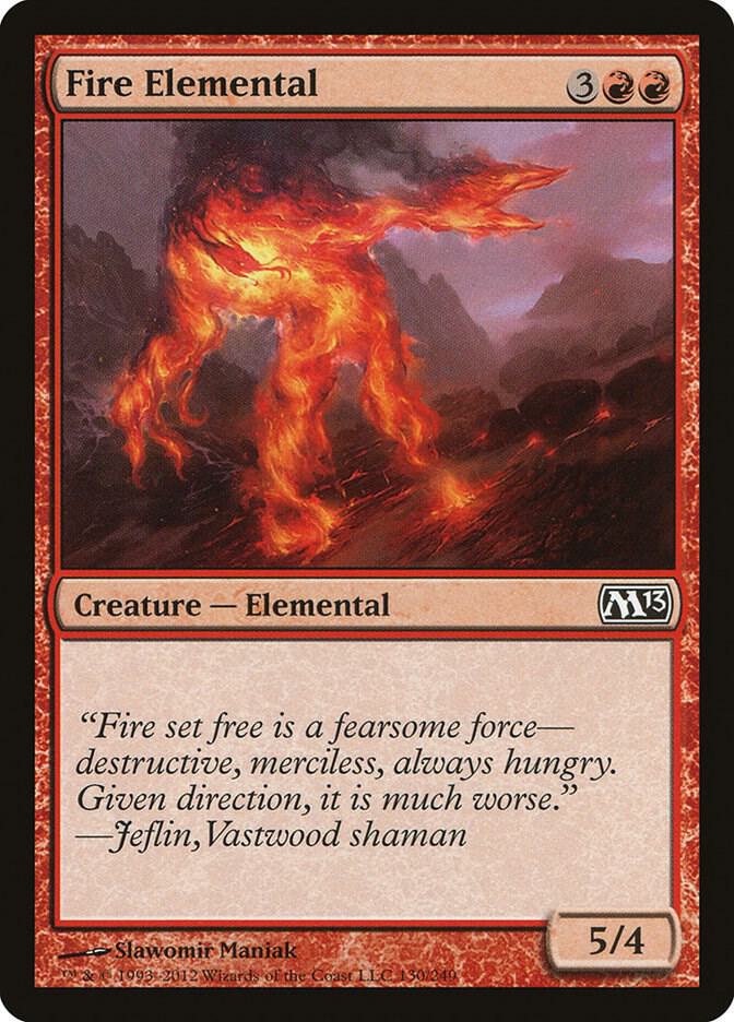 Fire Elemental [Magic 2013 (M13) - 130]