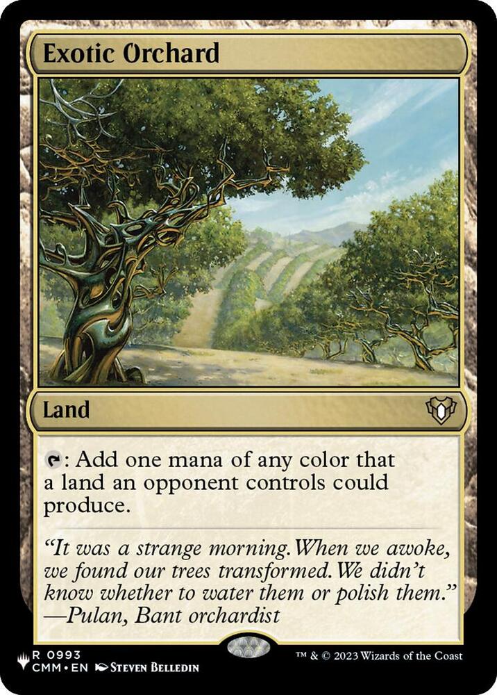 Exotic Orchard (CMM) [The List Reprints - 0993]