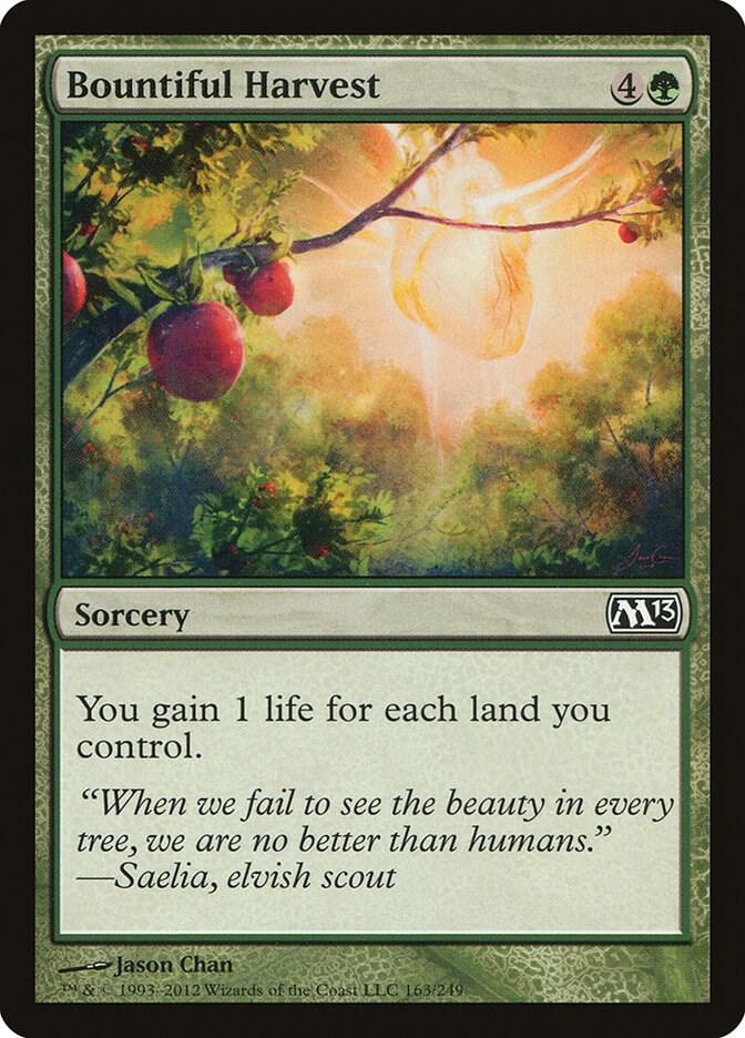Bountiful Harvest [Magic 2013 (M13) - 163]