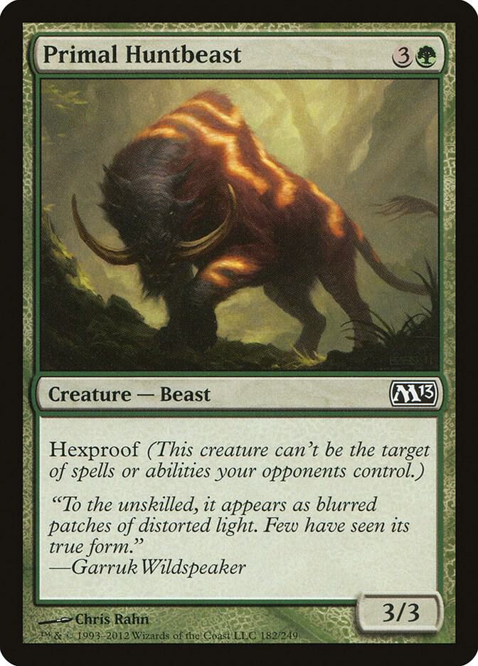 Primal Huntbeast [Magic 2013 (M13) - 182]
