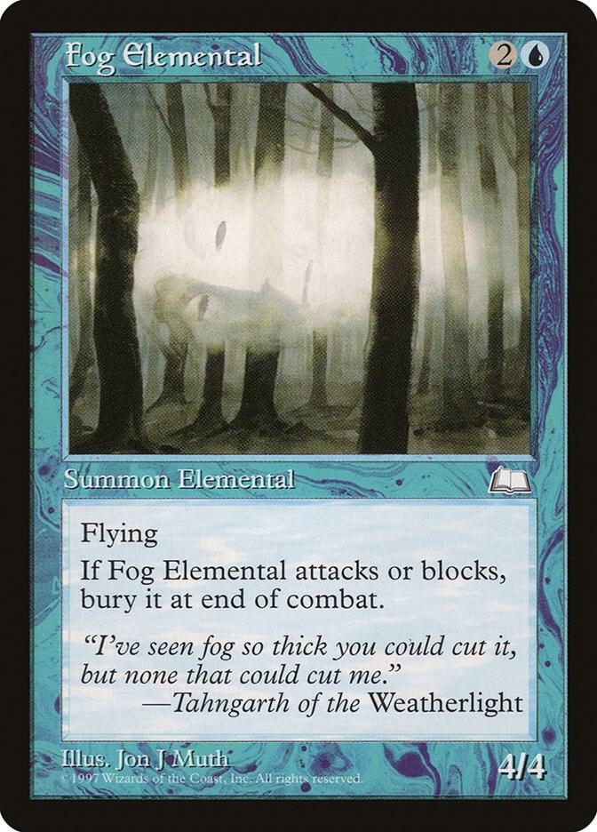Fog Elemental [Weatherlight - 40]