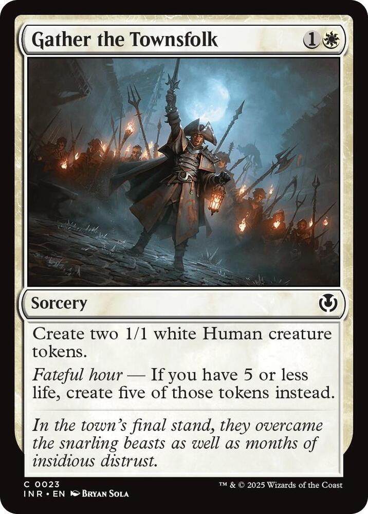 Gather the Townsfolk [Innistrad Remastered - 23]