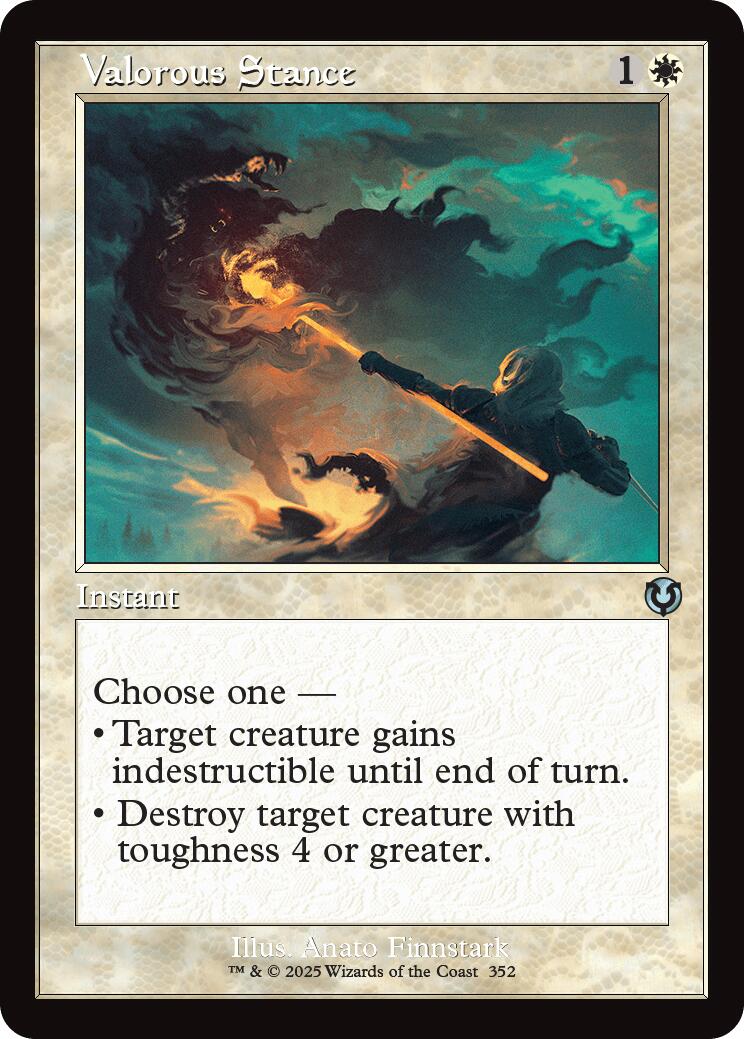 Valorous Stance (Retro Frame)