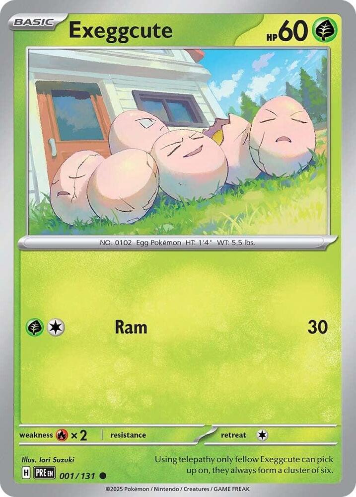 Exeggcute [SV: Prismatic Evolutions - 001/131]