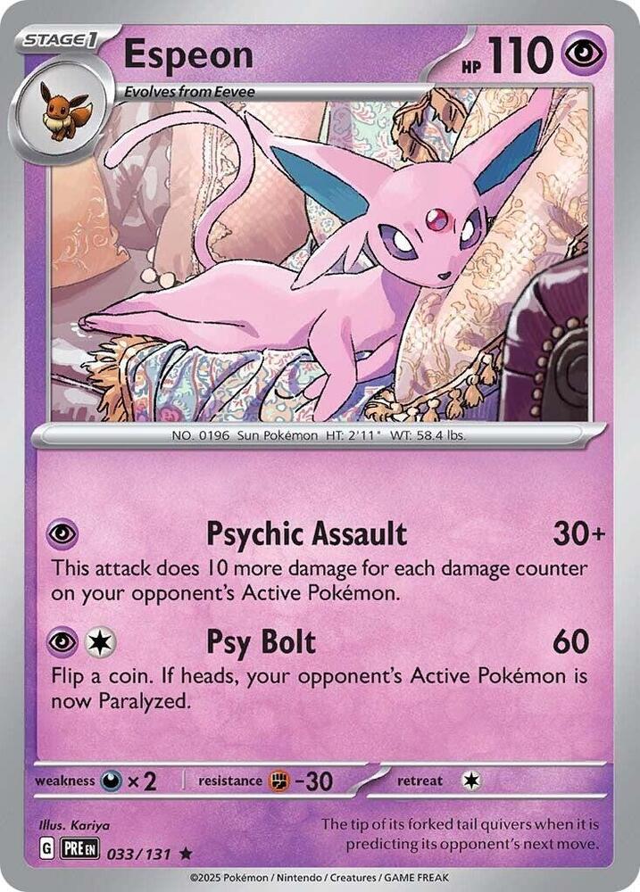 Espeon [SV: Prismatic Evolutions - 033/131]