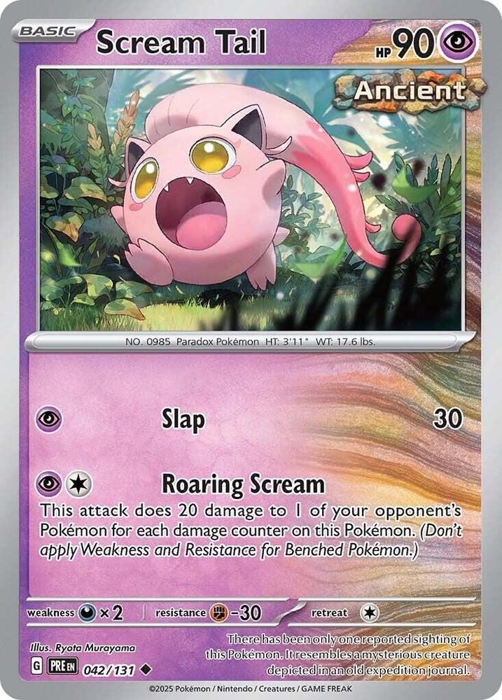 Scream Tail [SV: Prismatic Evolutions - 042/131]