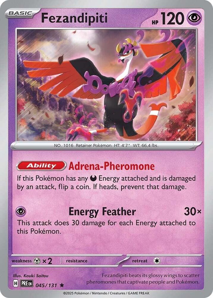 Fezandipiti [SV: Prismatic Evolutions - 045/131]