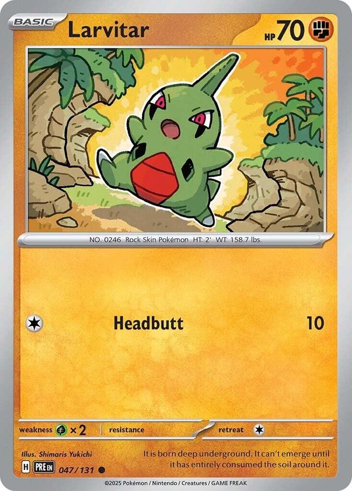 Larvitar [SV: Prismatic Evolutions - 047/131]