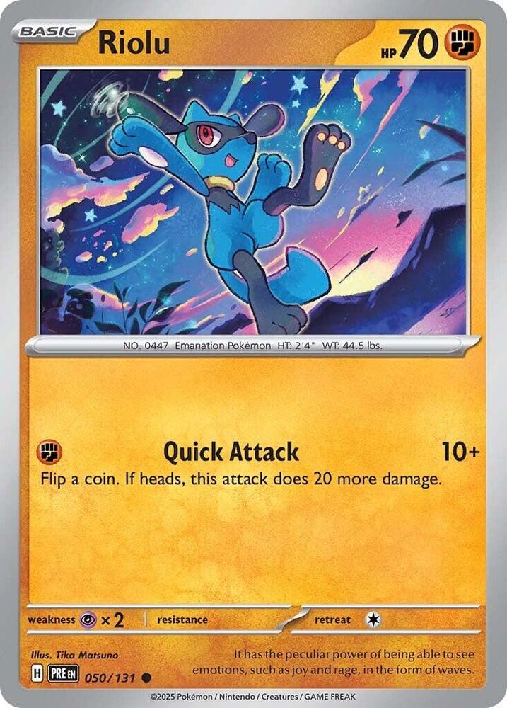 Riolu [SV: Prismatic Evolutions - 050/131]