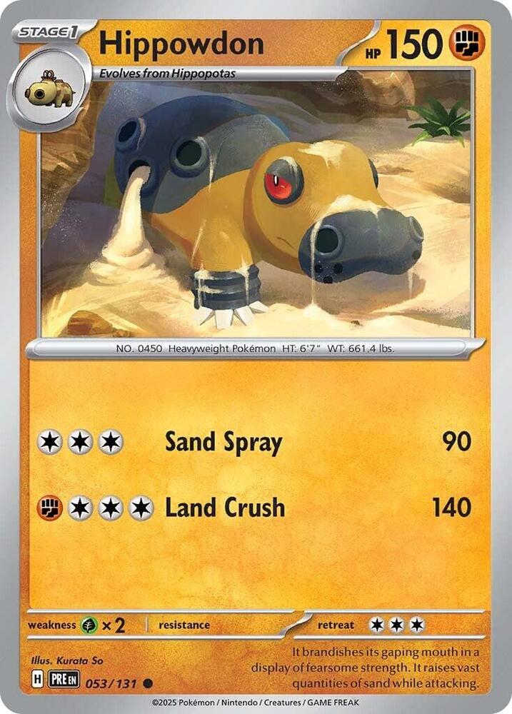 Hippowdon [SV: Prismatic Evolutions - 053/131]