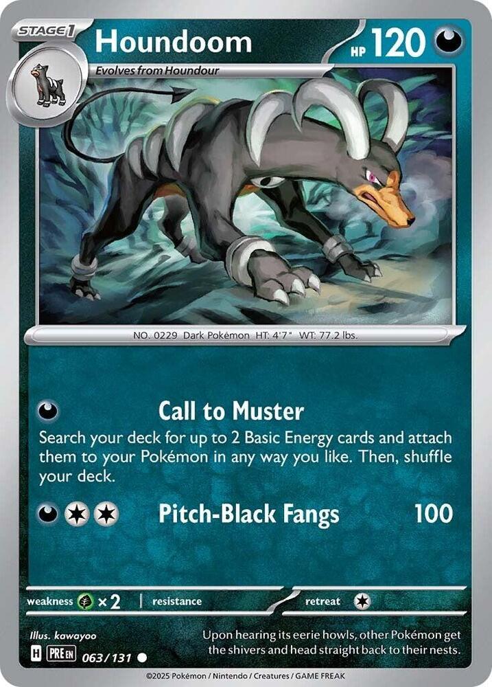 Houndoom [SV: Prismatic Evolutions - 063/131]