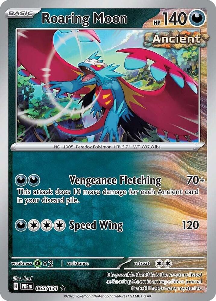 Roaring Moon [SV: Prismatic Evolutions - 065/131]