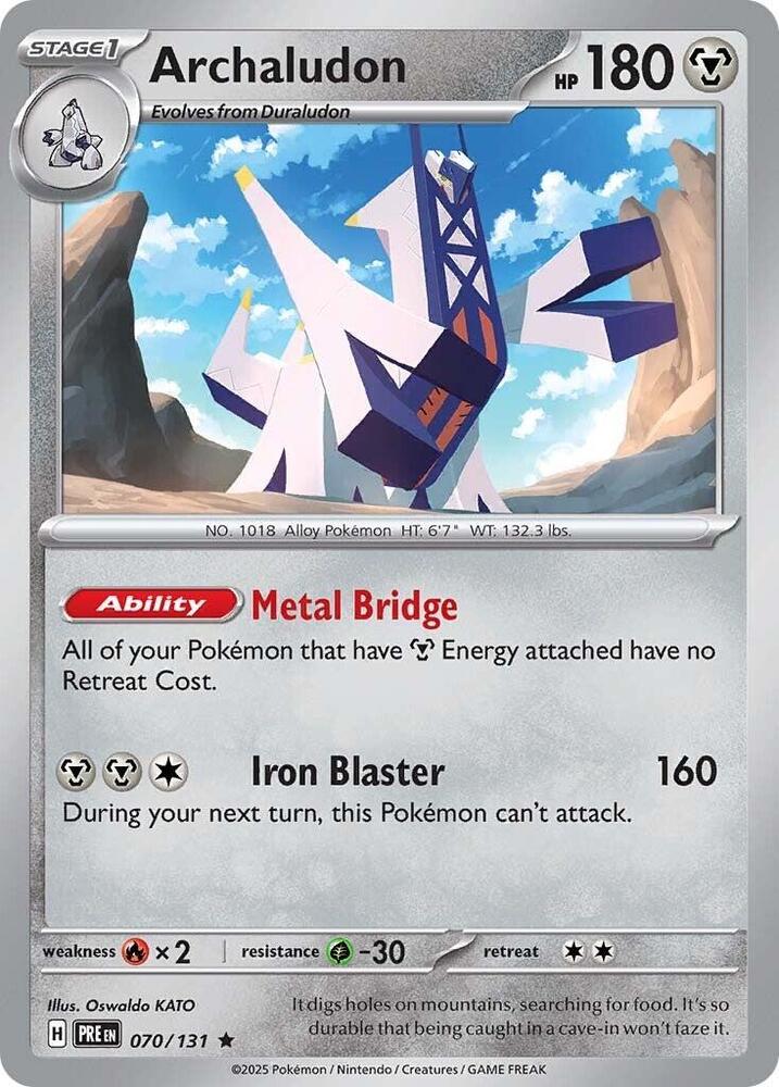 Archaludon [SV: Prismatic Evolutions - 070/131]