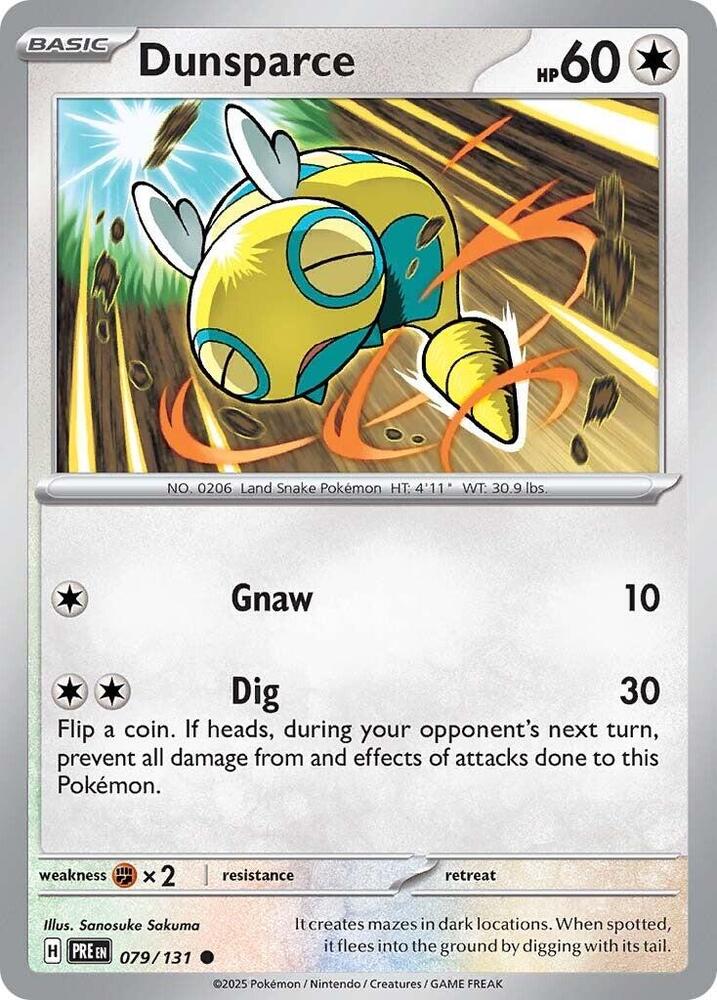Dunsparce [SV: Prismatic Evolutions - 079/131]