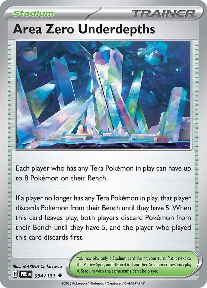 Area Zero Underdepths [SV: Prismatic Evolutions - 094/131]