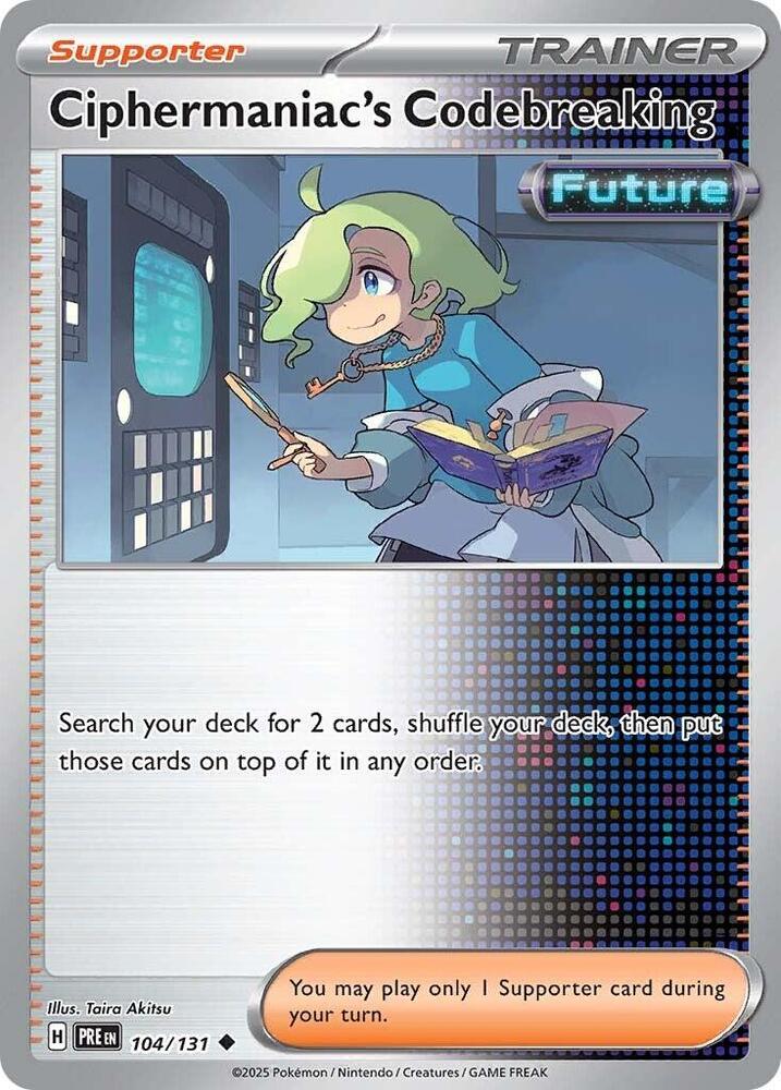 Ciphermaniac's Codebreaking [SV: Prismatic Evolutions - 104/131]