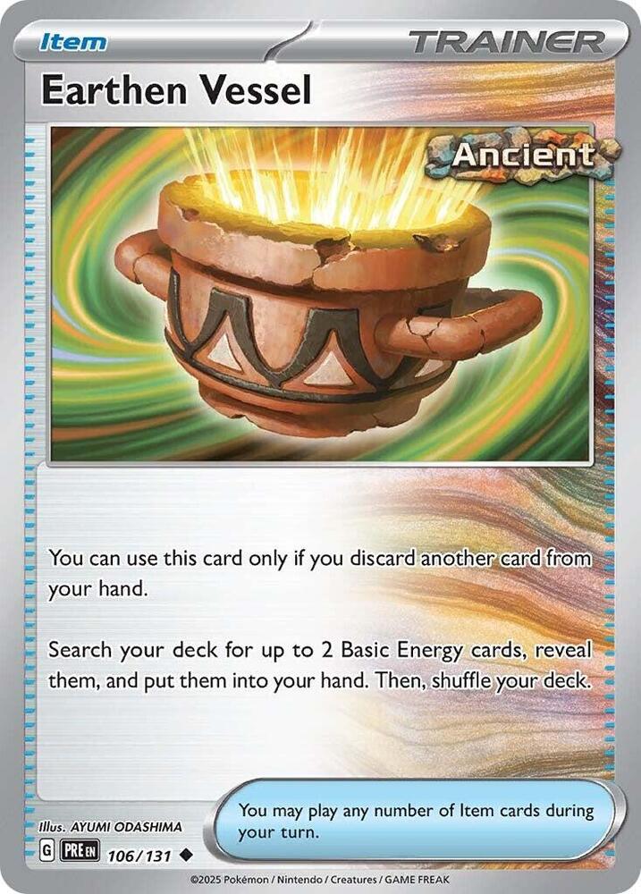 Earthen Vessel [SV: Prismatic Evolutions - 106/131]
