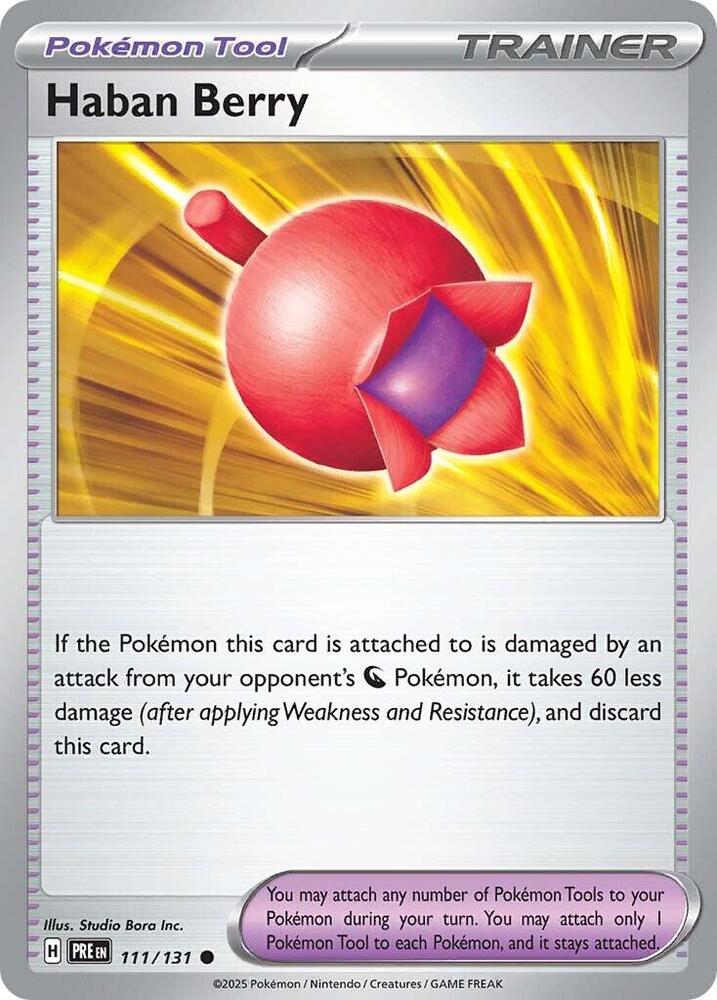 Haban Berry [SV: Prismatic Evolutions - 111/131]