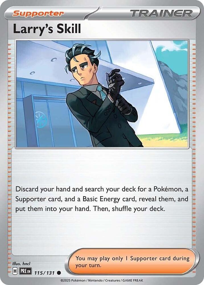 Larry's Skill - 115/131 [SV: Prismatic Evolutions - 115/131]