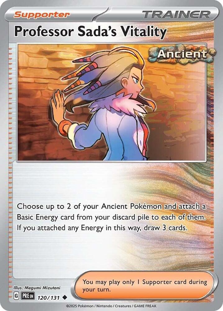 Professor Sada's Vitality [SV: Prismatic Evolutions - 120/131]