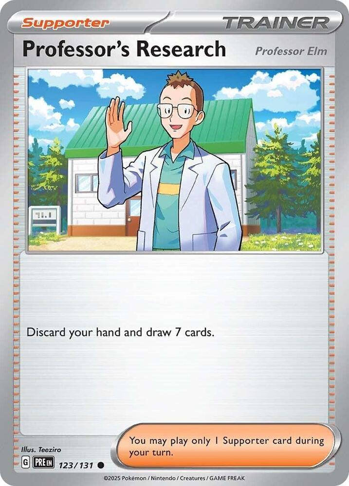 Professor's Research [Professor Elm] [SV: Prismatic Evolutions - 123/131]