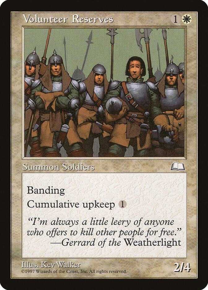Volunteer Reserves [Weatherlight - 29]