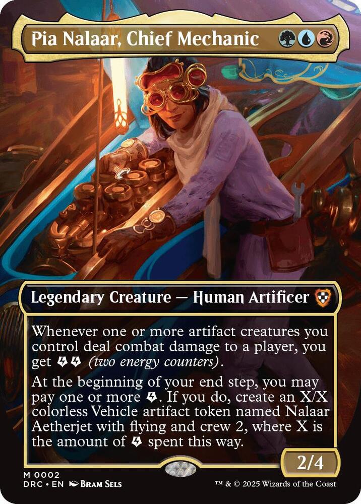 Pia Nalaar, Chief Mechanic (Borderless) [Commander: Aetherdrift - 2]