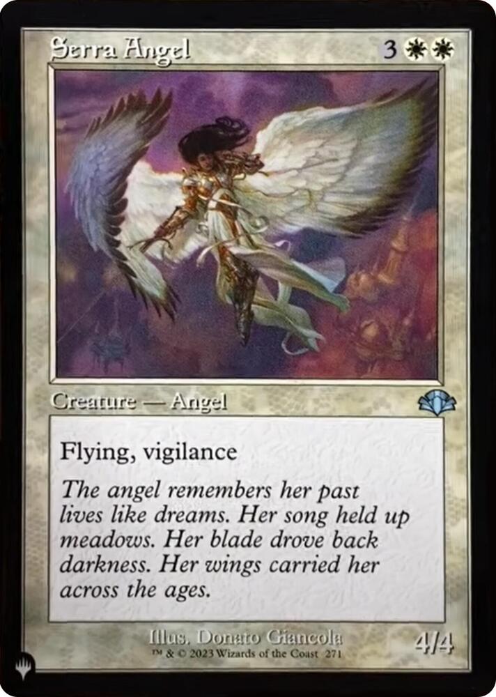 Serra Angel (Retro Frame) [The List Reprints - 271/261]