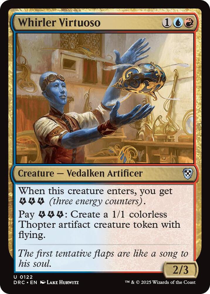 Whirler Virtuoso [Commander: Aetherdrift - 122]