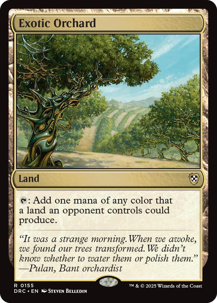 Exotic Orchard [Commander: Aetherdrift - 155]