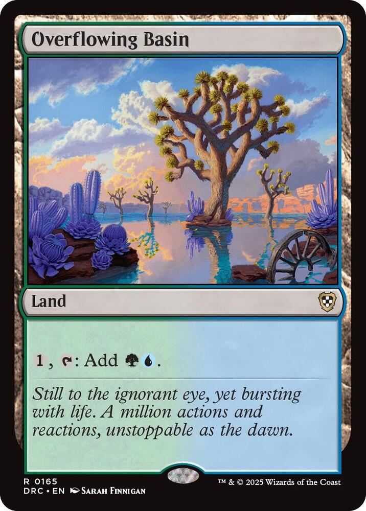 Overflowing Basin [Commander: Aetherdrift - 165]