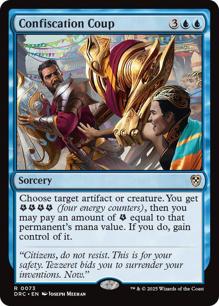Confiscation Coup [Commander: Aetherdrift - 73]