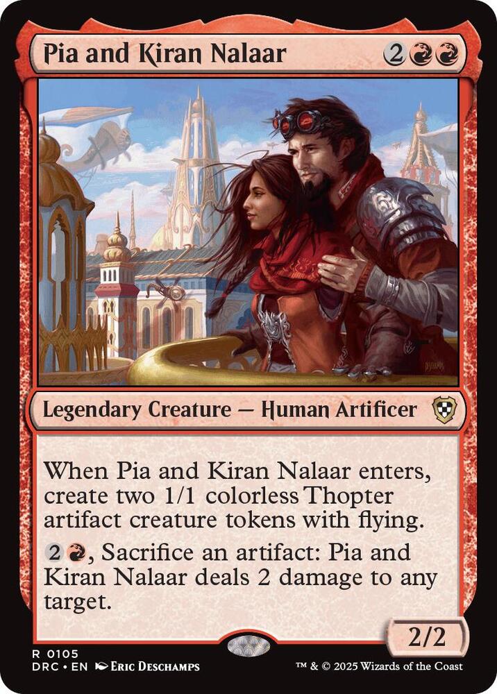Pia and Kiran Nalaar [Commander: Aetherdrift - 105]