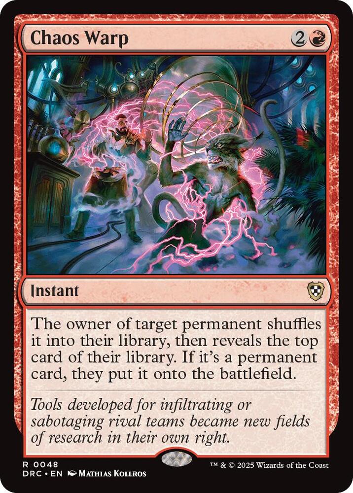 Chaos Warp [Commander: Aetherdrift - 48]