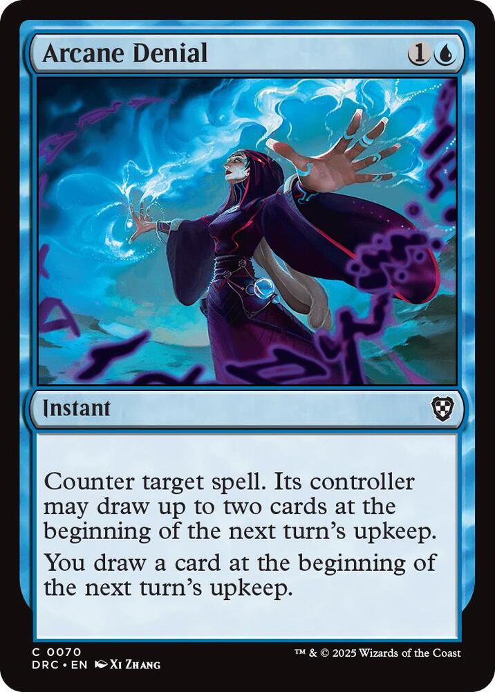 Arcane Denial [Commander: Aetherdrift - 70]