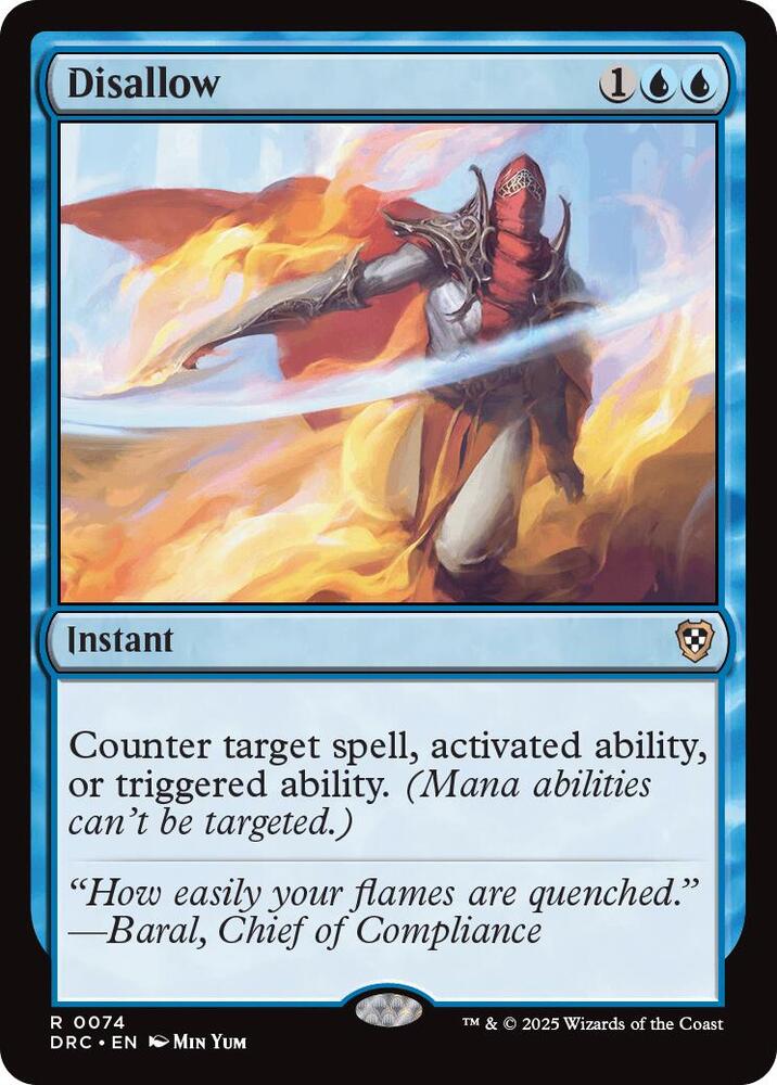 Disallow [Commander: Aetherdrift - 74]
