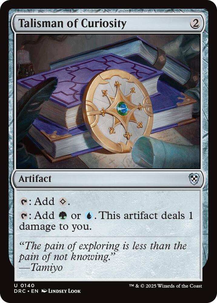 Talisman of Curiosity [Commander: Aetherdrift - 140]