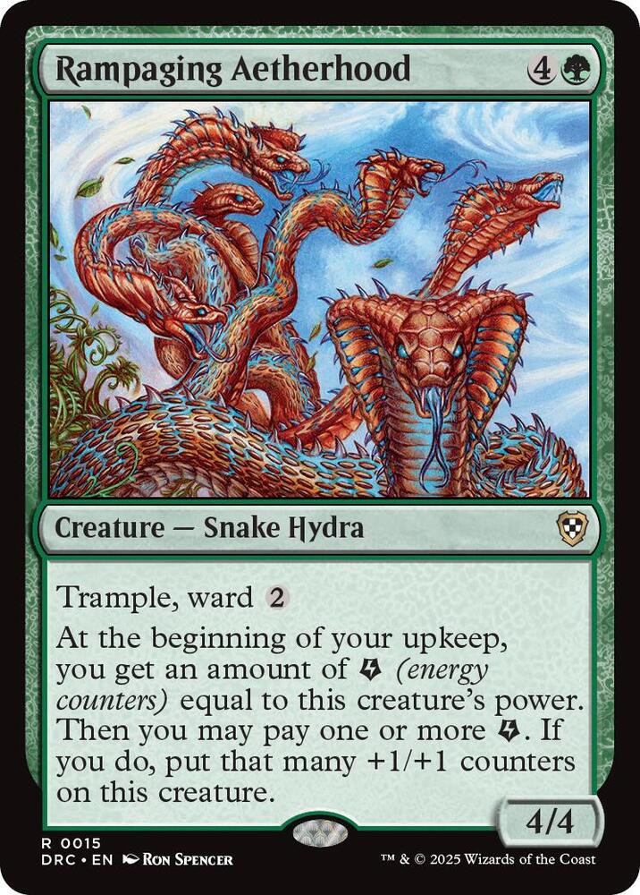 Rampaging Aetherhood [Commander: Aetherdrift - 15]