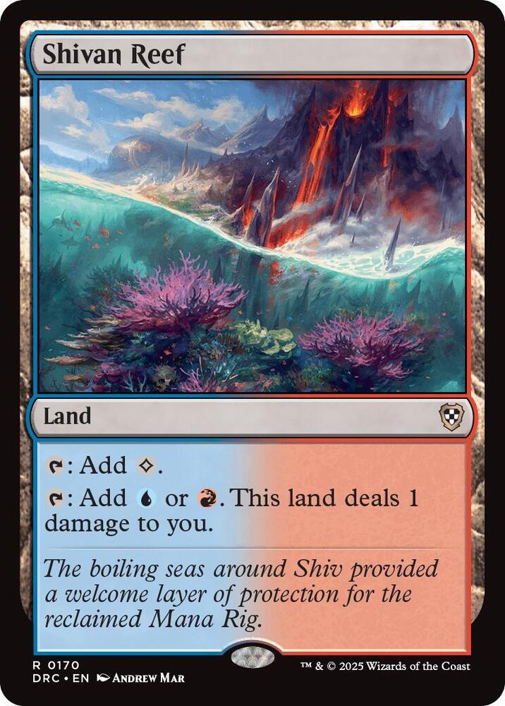 Shivan Reef [Commander: Aetherdrift - 170]
