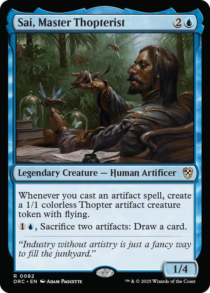 Sai, Master Thopterist [Commander: Aetherdrift - 82]